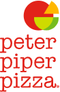 Logotipo fijo rojo de Peter Piper Pizza