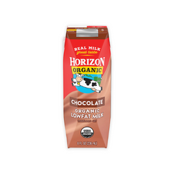 Organic Chocolate Horizon Milk available at Peter Piper Pizza