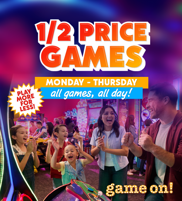 All Games are Half Price
